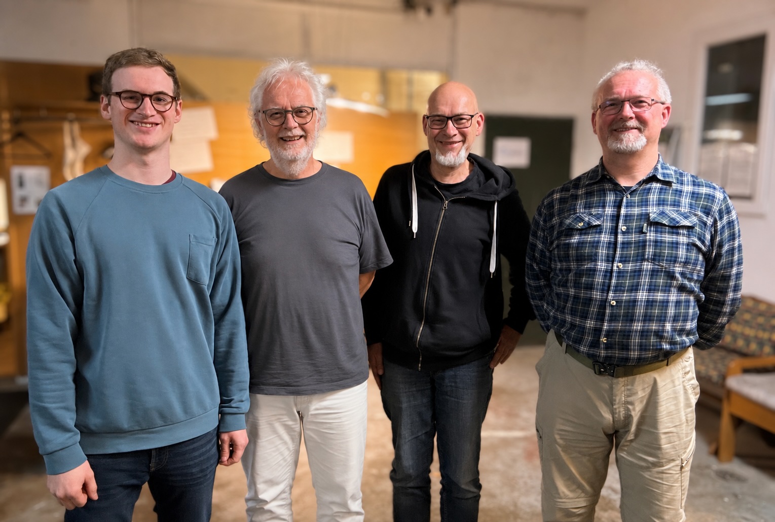 Gruppenfoto Vorstand Freifunk Donau-Ries